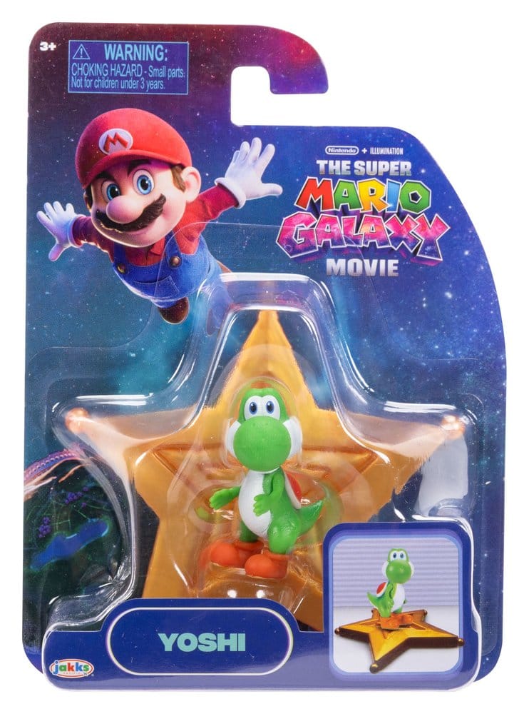 The Super Mario Galaxy Movie Action Figures 4 cm Wave 1 Assortment (12)