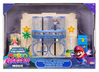 The Super Mario Galaxy Movie Diorama with 2 Mini Figures Gateway Galaxy
