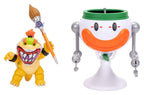 The Super Mario Galaxy Movie Action Figure Bowser Jr. with Clown Car 13 cm