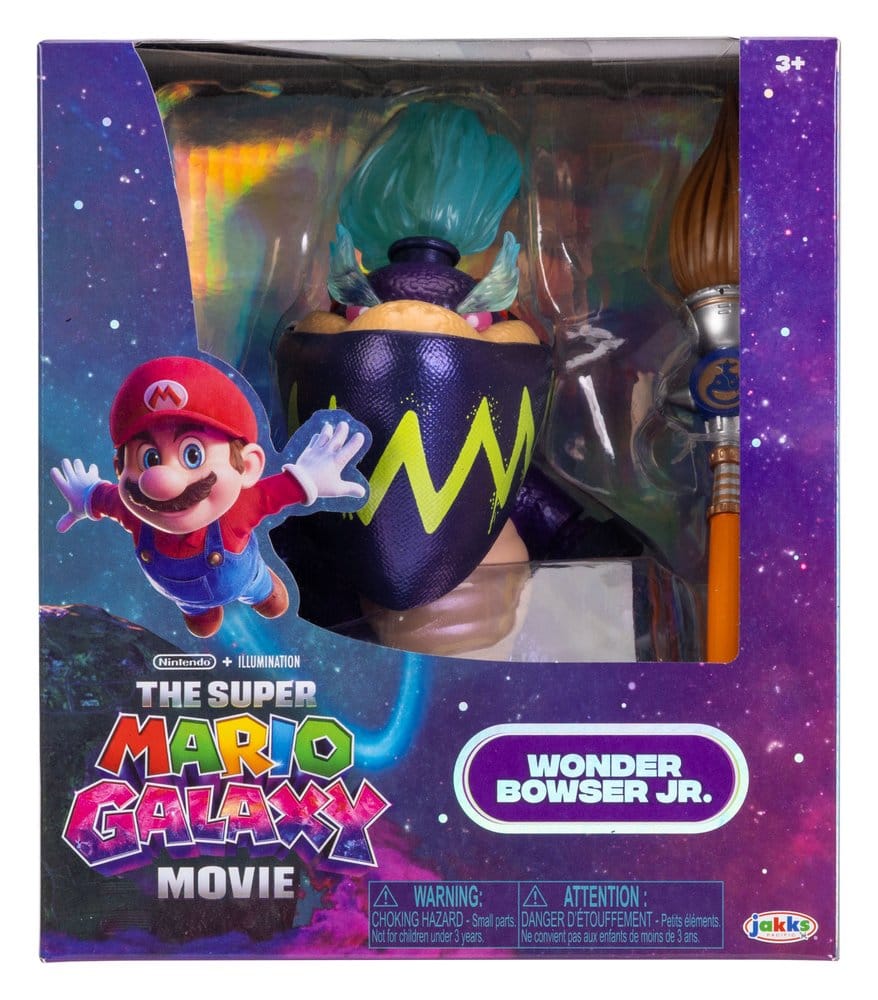 The Super Mario Galaxy Movie Action Figure Wonder Bowser Jr. 13 cm