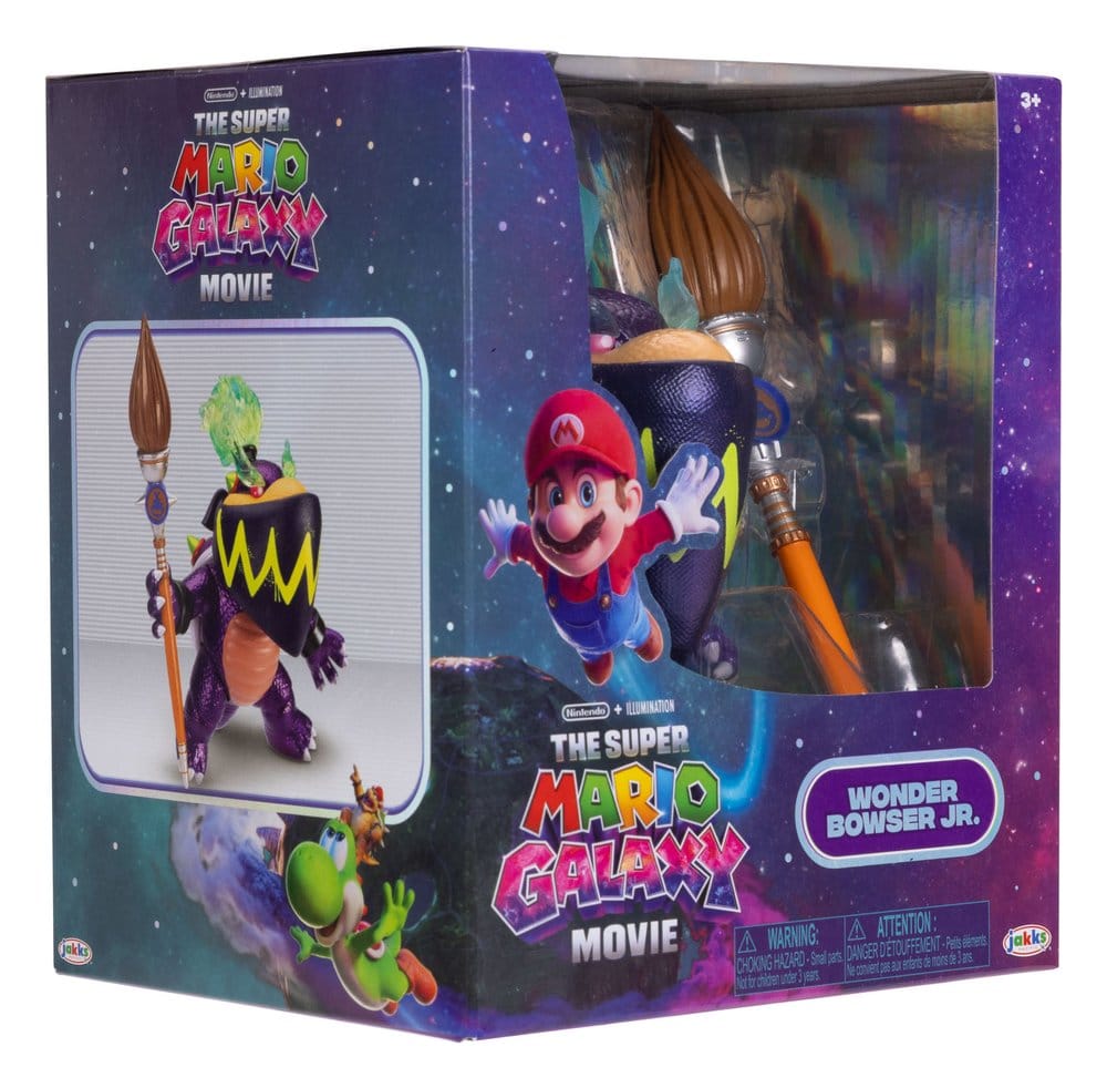 The Super Mario Galaxy Movie Action Figure Wonder Bowser Jr. 13 cm