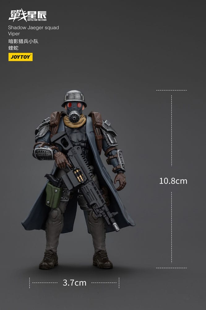 Battle For the Stars Actionfigur Shadow Jaeger Squad Viper 16 cm