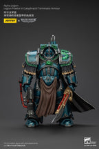 Warhammer The Horus Heresy Action Figure Alpha Legion Legion Praetor in Cataphractii Terminator Armour 18 cm