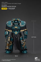 Warhammer The Horus Heresy Action Figure Alpha Legion Lernaean Terminator with Volkite Charger 20 cm