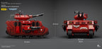 Warhammer 40k Action Figure 1/18 Blood Angels Predator Annihilator with Twin Lascannons 26 cm