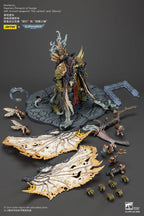 Warhammer 40k Action Figure 1/18 Mortarion Daemon Primarch of Nurgle with Ancient weapons The Lantern and Silence 21 cm
