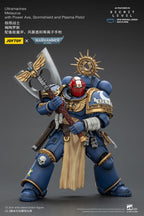 Warhammer 40,000 Action Figure Ultramarines Metaurus with Power Axe, Stormshield and Plasma Pistol 13 cm