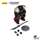 Warhammer The Horus Heresy Action Figure White Scars Ebon Keshig Terminator 2 with Power Glaive 13 cm