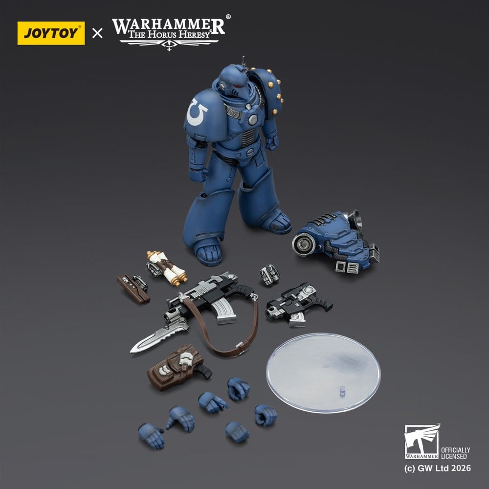 Warhammer The Horus Heresy Action Figure Ultramarines MKVI Tactical Legionary 12 cm