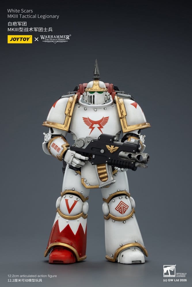 Warhammer The Horus Heresy Action Figure White Scars MKIll Tactical Legionary 12 cm