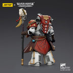 Warhammer 40,000 Action Figure White Scars Stormseer Consulwith Force Staff and Bolt Pistol 12 cm