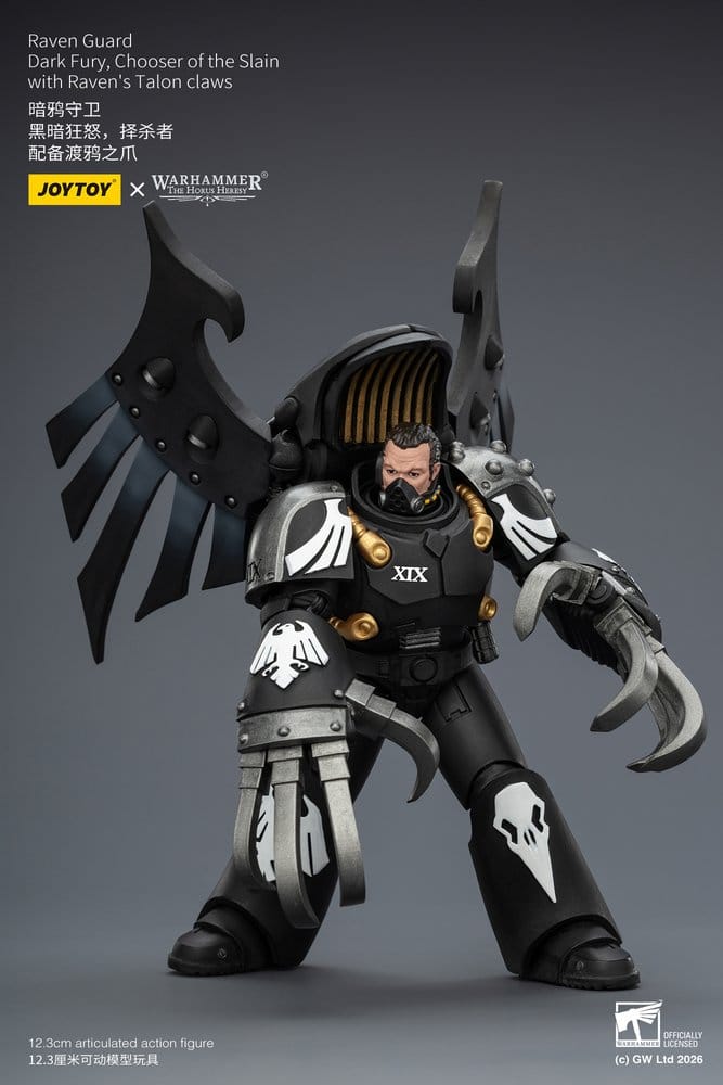 Warhammer 40,000 Action Figure Raven Guard Dark Fury, Chooser of the Slain 12 cm