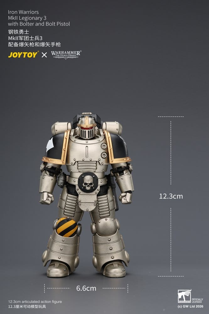 Warhammer The Horus Heresy Action Figure Iron Warriors MkII Legionary 3 12 cm
