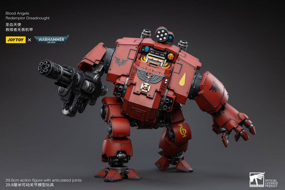 Warhammer 40k Action Figure 1/18 Blood Angels Redemptor Dreadnought 30 cm