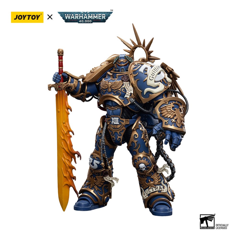 Warhammer 40k Action Figure 1/18 Ultramarines Primarch Roboute Guilliman 18 cm Reproduktion