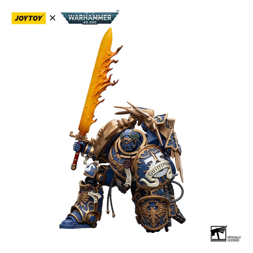 Warhammer 40k Action Figure 1/18 Ultramarines Primarch Roboute Guilliman 18 cm Reproduktion