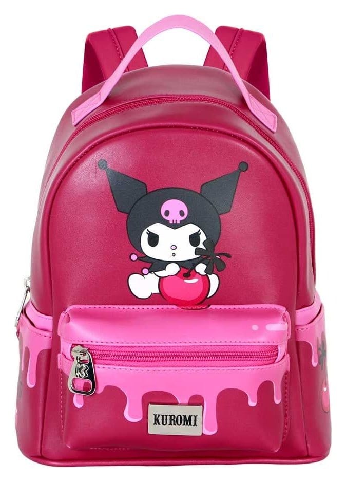 Sanrio Small Heady Backpack Kuromi Cherry