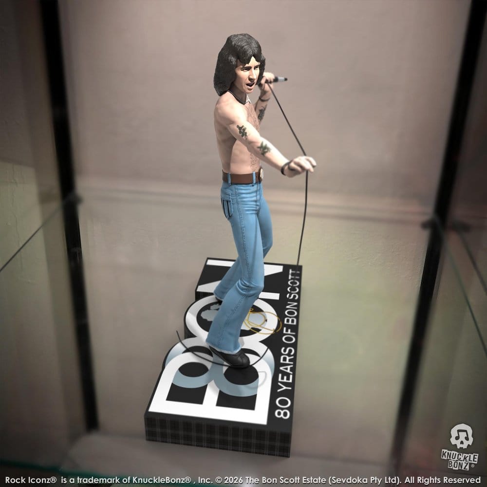 AC/DC Rock Iconz Bon Scott III 22 cm