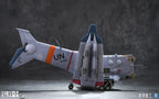 Evangelion: 3.0 You can (not) redo Plastic Model Kit 1/72 YAGR-3B UNAF Close Air Support VTOL Aircraft Pre-painted Finished Model Ver. 14 cm