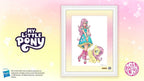 My Little Pony Chara Fine Graph Art Print Bishoujo Fluttershy 43 cm