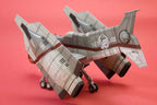Evangelion: 3.0 Plastic Model Kit 1/100 Vertical Take-Off & Landing Aircraft YAGR-N101 (Reproduction) 19 cm