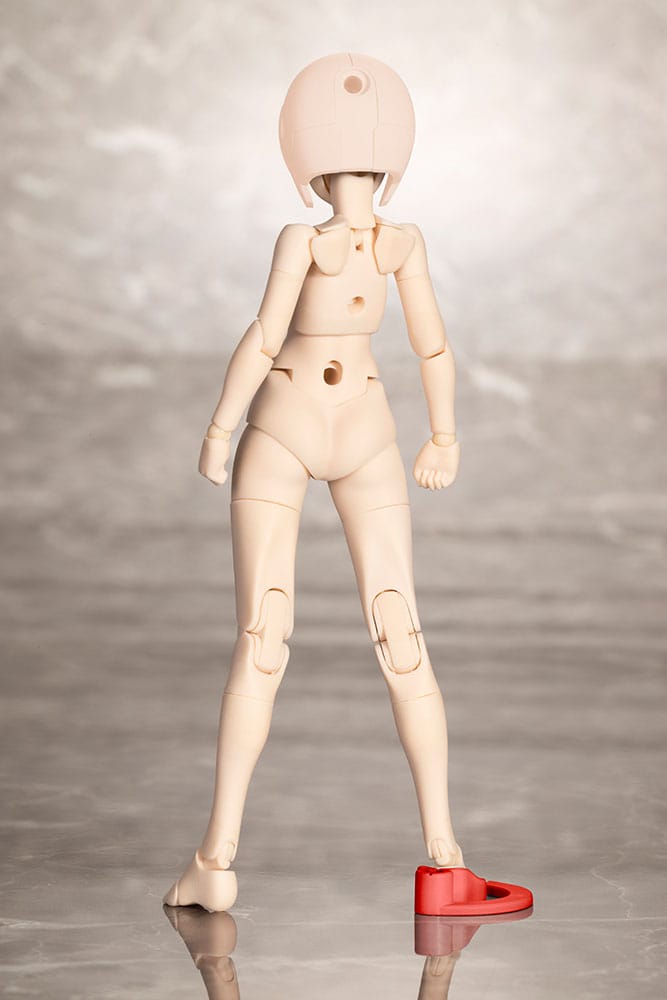 Megami Device Model Kit Accesoory Set B1R-M Chassis Kit Skin Color C 14 cm