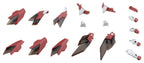 Kotobukiya M.S.G. Model Kit Accessory Set Expansion Armor Type E Deep Red Ver. 6 cm