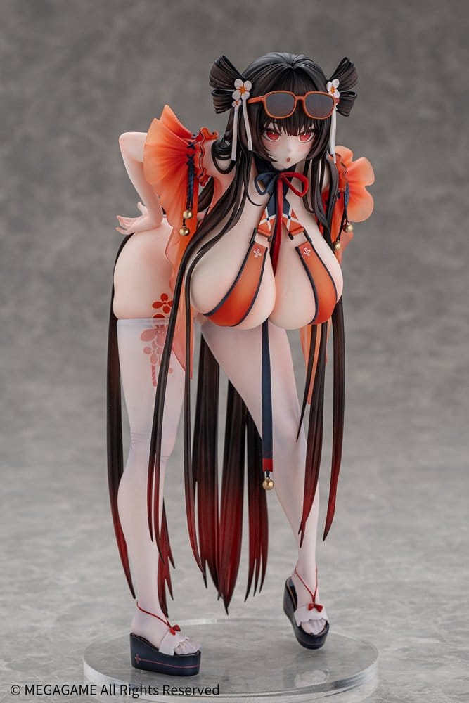 Daiblos Core PVC Figure 1/6 Maree Rouge Rakubai no Utage Wet Ver. 25 cm