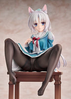Senren*Banka PVC Figure 1/7 Yoshino Tomotake Animal Ears School Uniform Ver. 21 cm