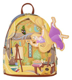 Tangled by Loungefly Mini Backpack Rapunzel Painting