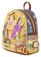 Tangled by Loungefly Mini Backpack Rapunzel Painting