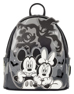Mickey & Minnie by Loungefly Mini Backpack Ghost Light Up Glow