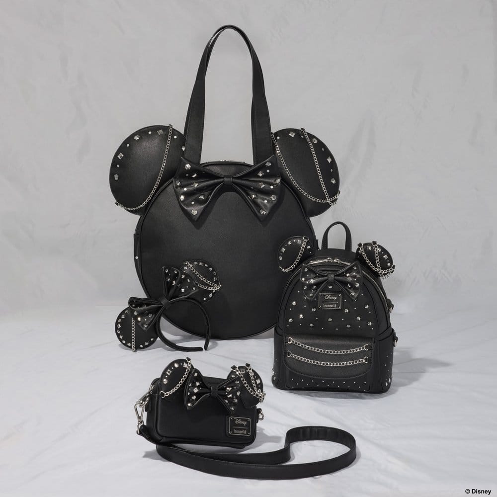 Minnie Mouse by Loungefly Mini Backpack Studs & Chains