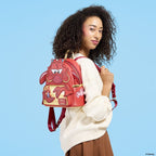 Mulan by Loungefly Mini Backpack Mushu Glitter