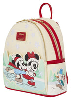 Mickey & Friends by Loungefly Mini Backpack with Headband Holder Ice Skating