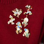 Mickey & Friends by Loungefly Enamel Pins Winter Activities Blind Display (12)