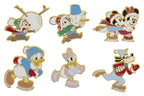 Mickey & Friends by Loungefly Enamel Pins Winter Activities Blind Display (12)