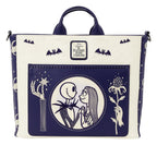 The Nightmare Before Christmas by Loungefly Backpack and Tote Bag Jack Skellington & Sally Night Sky