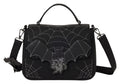 Mickey & Minnie by Loungefly Crossbody Spiderweb and Bats