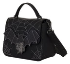 Mickey & Minnie by Loungefly Crossbody Spiderweb and Bats