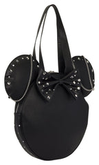 Minnie Mouse by Loungefly Canvas Tote Bag Studs & Chains
