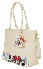 Mickey & Minnie by Loungefly Canvas Tote Bag Puff Quilt