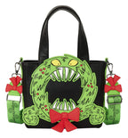 Nightmare before Christmas by Loungefly Crossbody Bag Man-Eating Wreath