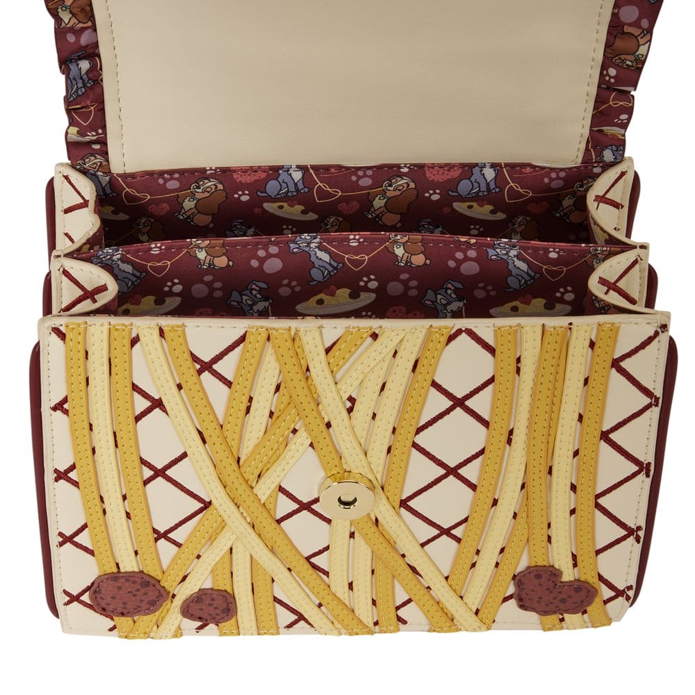 Disney by Loungefly Crossbody Lady & the Tramp Spaghetti Dinner