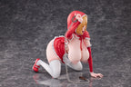 Original Character PVC 1/5 Little Red Riding Hood And The Wolf Girl Little Red Riding Hood 21 cm
