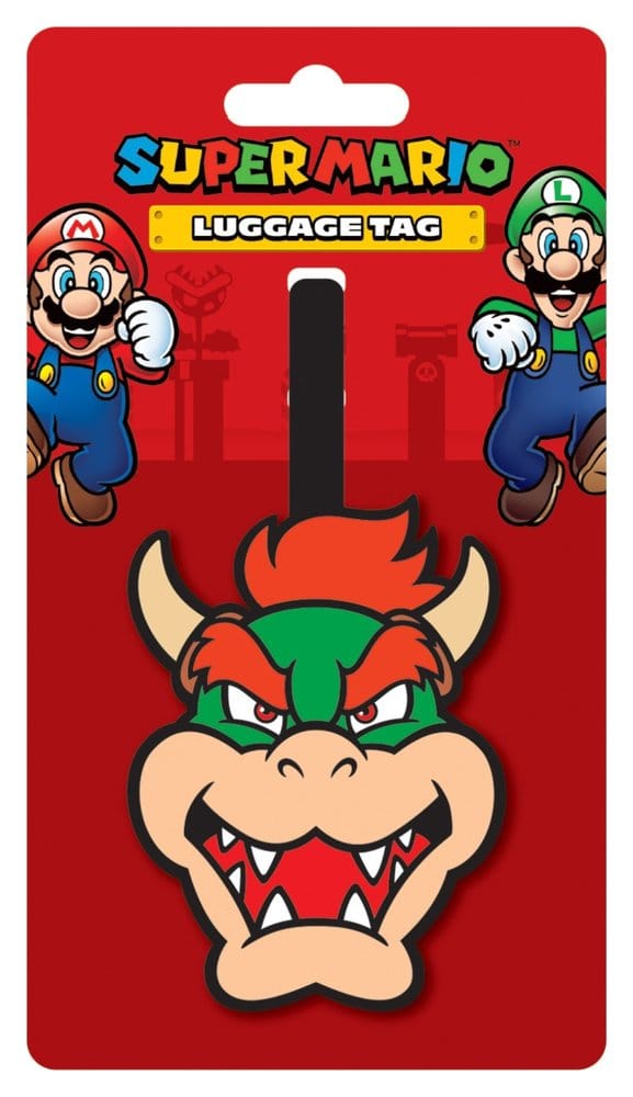 Super Mario Luggage Tag (Bowser)