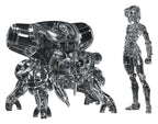 Ghost in the Shell PLAMAX minimum factory Plastic Model Kit Motoko Kusanagi with Fuchikoma: Thermoptic Camouflage Ver. 8 cm