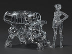 Ghost in the Shell PLAMAX minimum factory Plastic Model Kit Motoko Kusanagi with Fuchikoma: Thermoptic Camouflage Ver. 8 cm