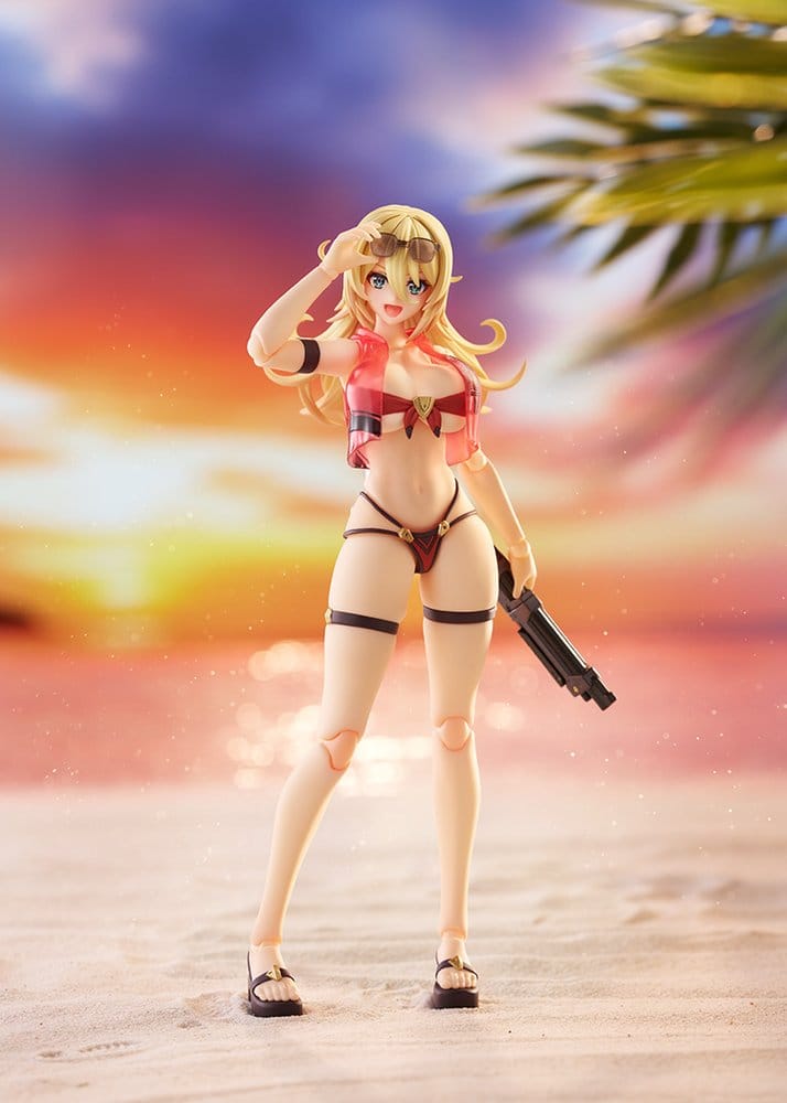Bunny Suit Planning figma Action Figure Veronica Sweetheart: Swimsuit Ver. 15 cm