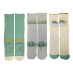 Star Wars The Mandalorian Socks 3-Pack Grogu S-M